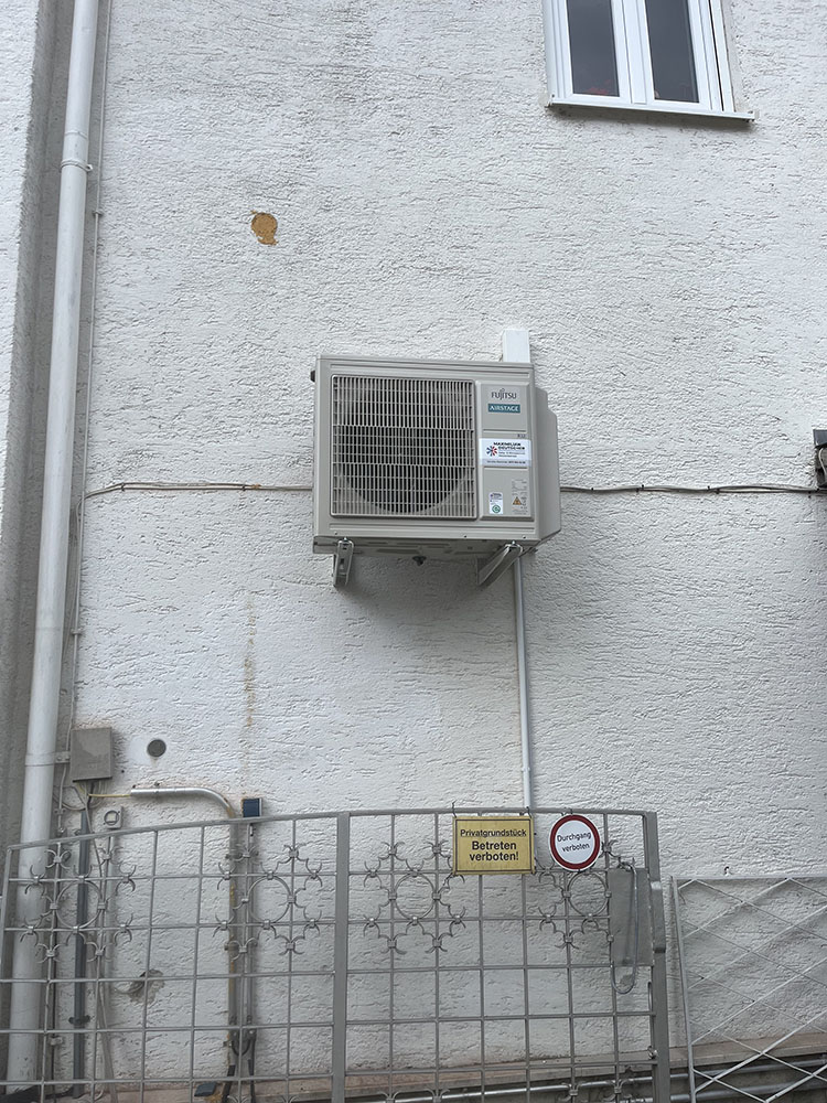 Kältegerät Installation