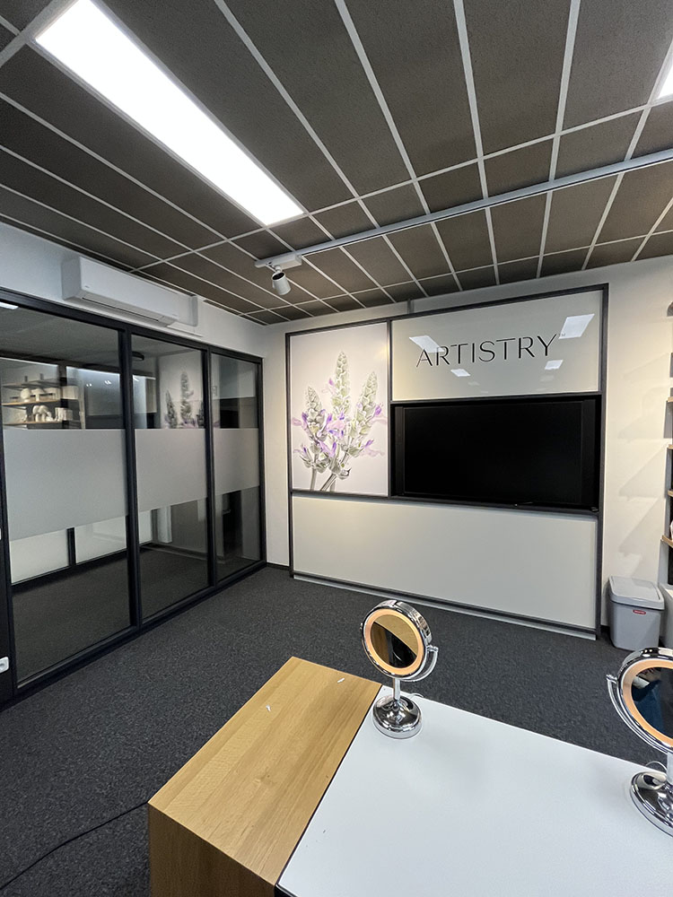 Klimatisierter Büroraum